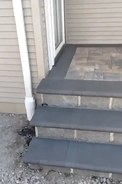 Walkway, steps and porch (video) by Promaster Maintenance Corp, Long Island, NY